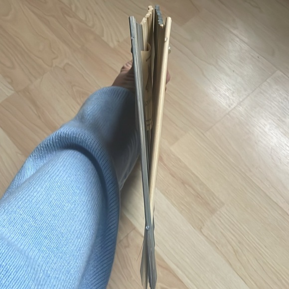 NEW! CHOPSTICK ART modern folding basket made with recycled chopsticks - Picture 7 of 7